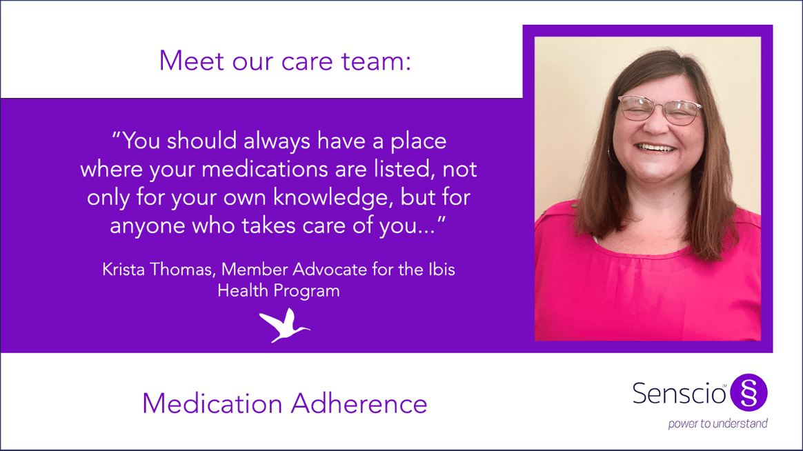 Meet our care team - Krista Thomas, Member advocate for the Ibis Health Program